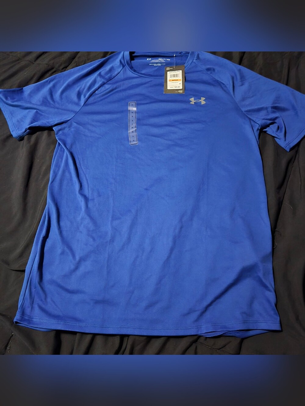 Under Armour Men’s Tech Tee Royal Blue Short Sleeve Athletic Tee